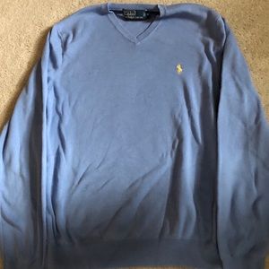 Blue Polo Dress Shirt